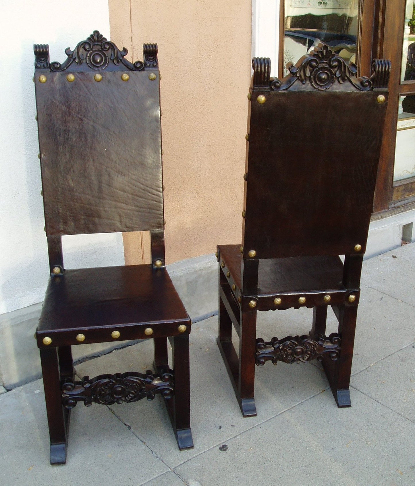 Spanish Friar Chair · Frailera · Hand Carved · Monk Chair · Old World · Handcrafted Peru