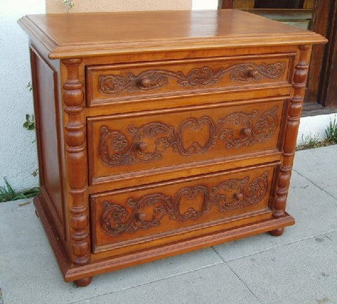 Old World Tuscan Nightstand