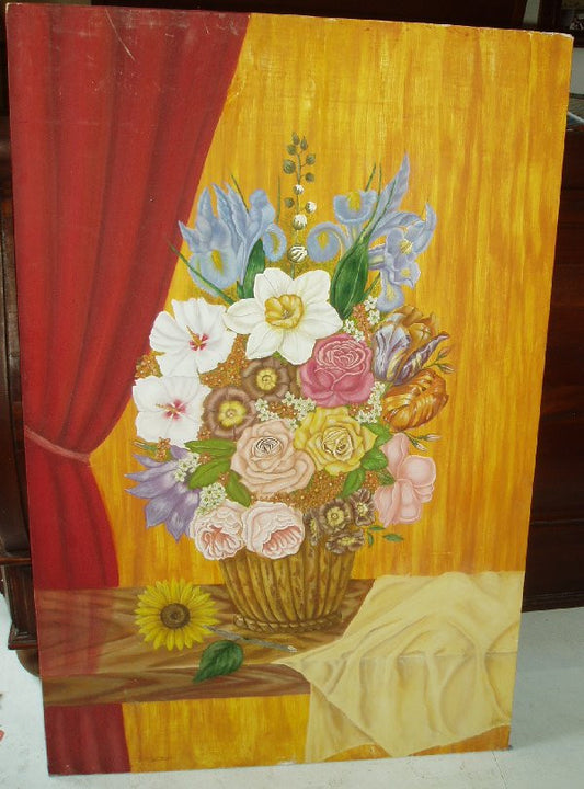 floral painting