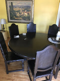 Patagonia 72" round Dining Table - Made in Peru