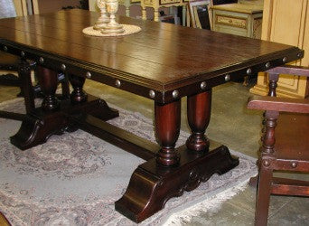 Balustrade Dining Table - Made in Peru