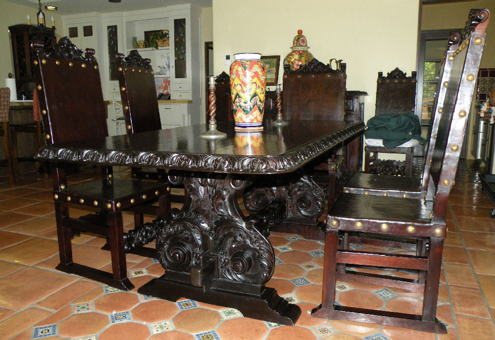 Old World Tuscan Dining Room