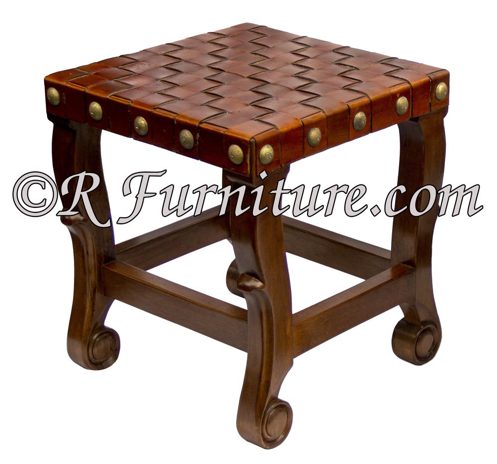 Spanish Colonial Revival Stool